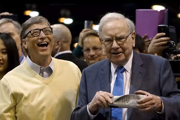 Bill Gates y Warren Buffett